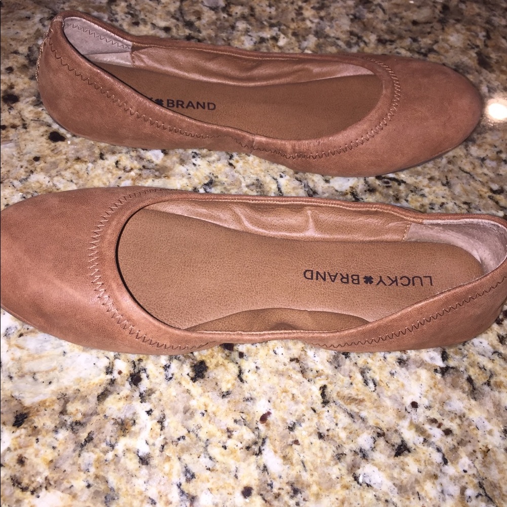 Lucky Brand Emmie Leather Flats